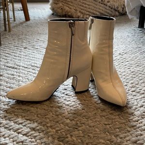 Sam Edelman Patent Leather Ankle Boots